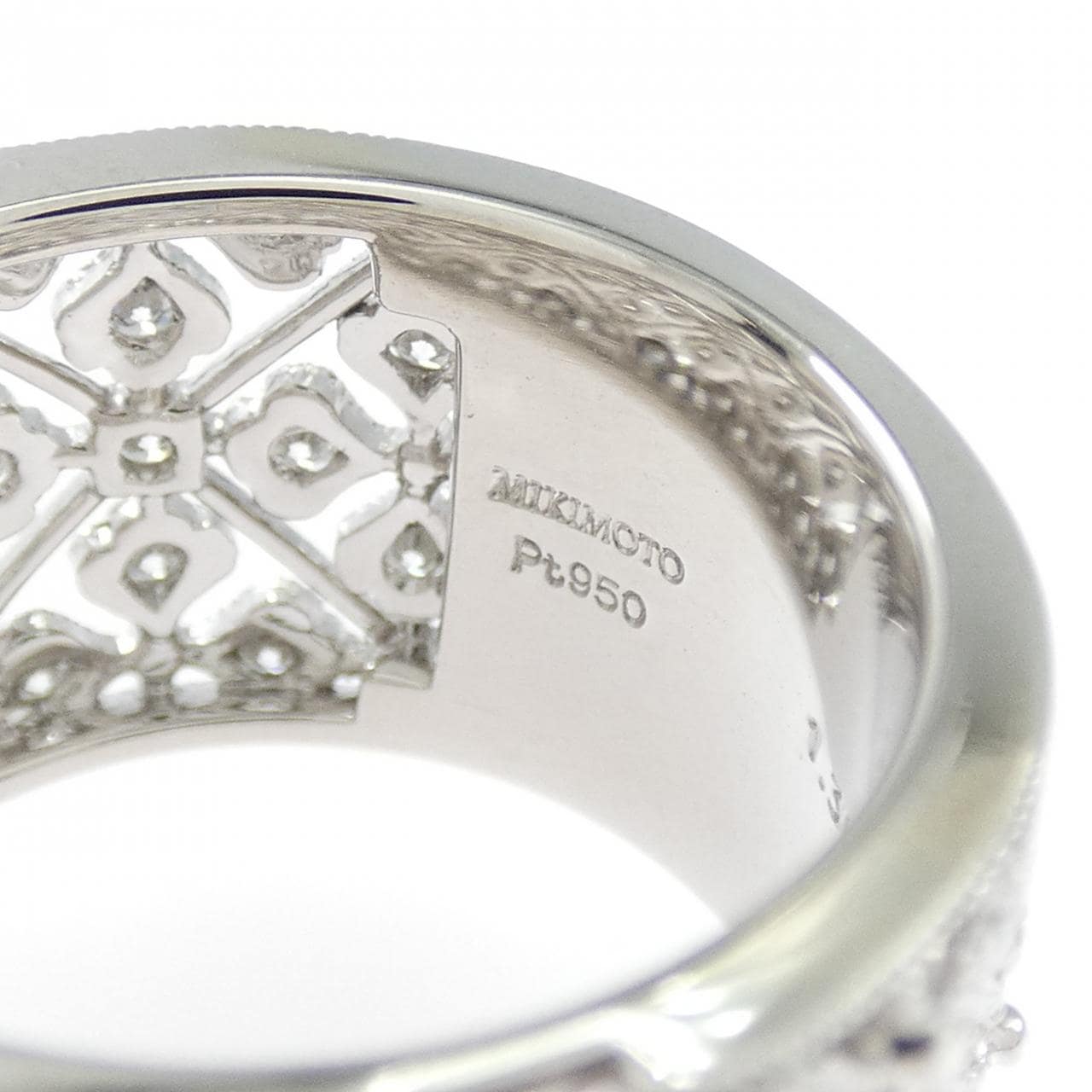 ミキモト ダイヤモンド リング 1.36CT