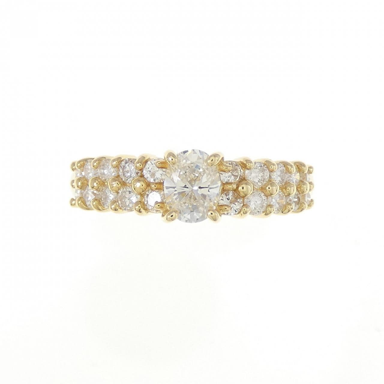 K18YG ダイヤモンド リング 0.40CT
