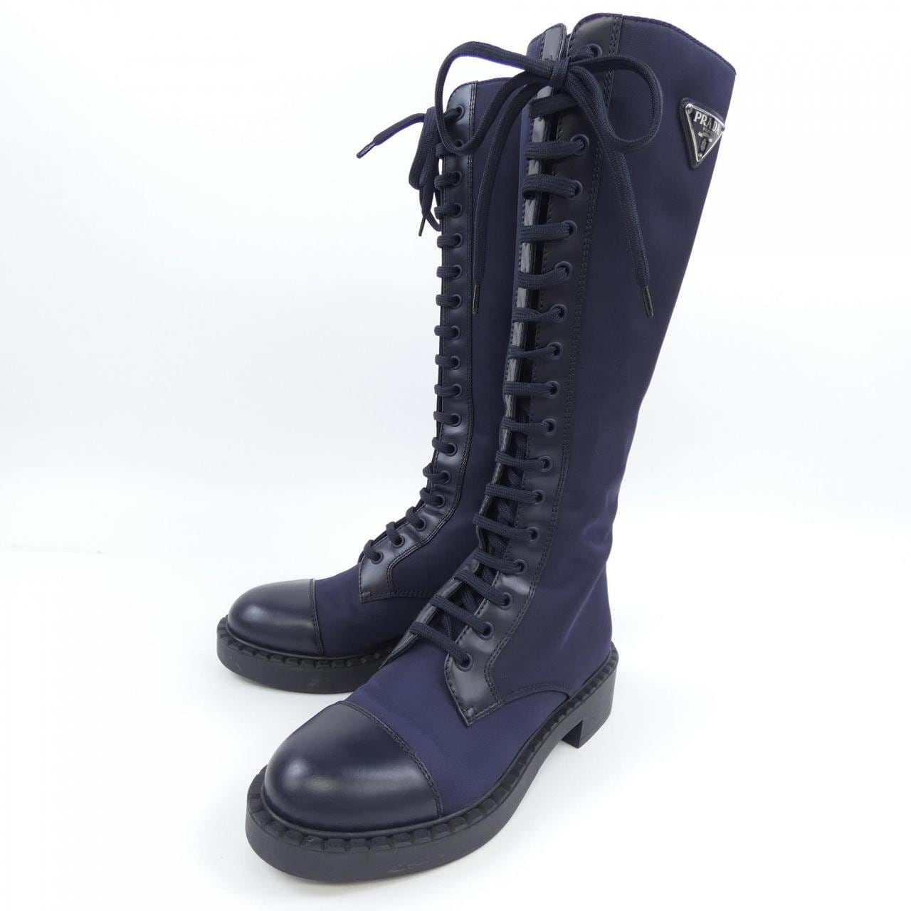 プラダ PRADA トライアングルロゴ 1W906M ロングブーツ