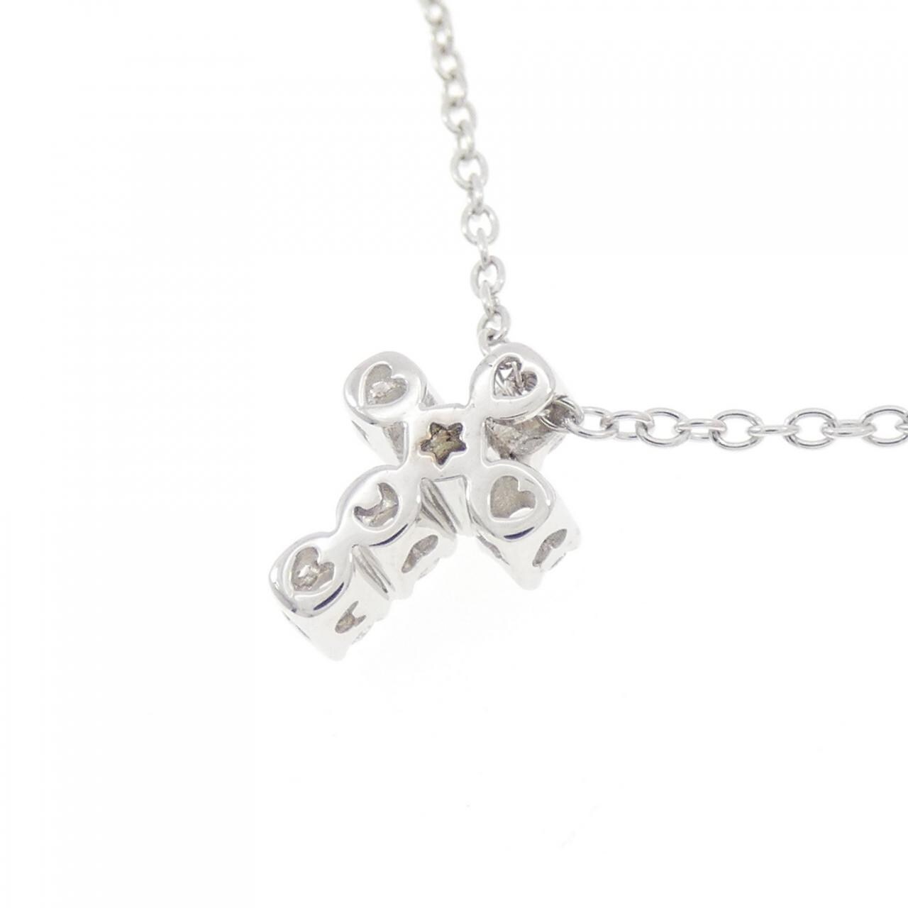 ポンテヴェキオ クロス ネックレス 0.23CT