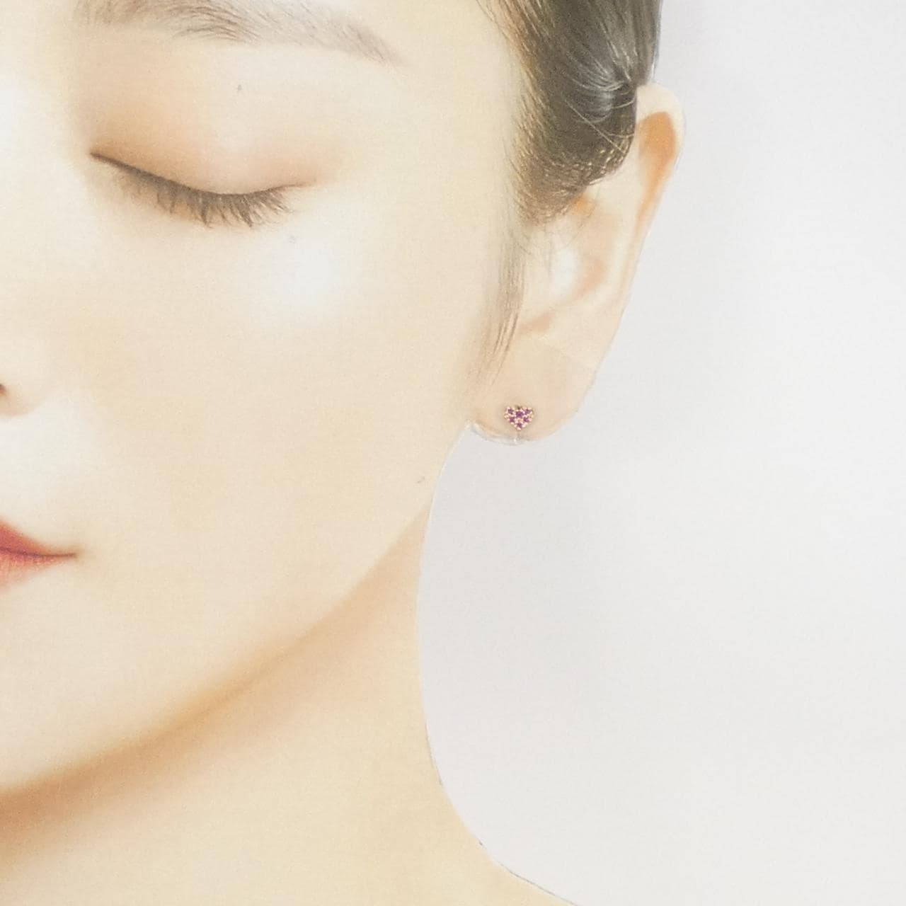 ヴァンドーム ハート サファイヤ ピアス