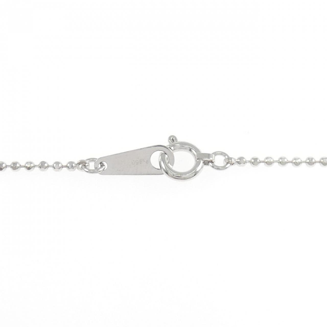 PT900/PT850 ペリドット ネックレス 2.96CT