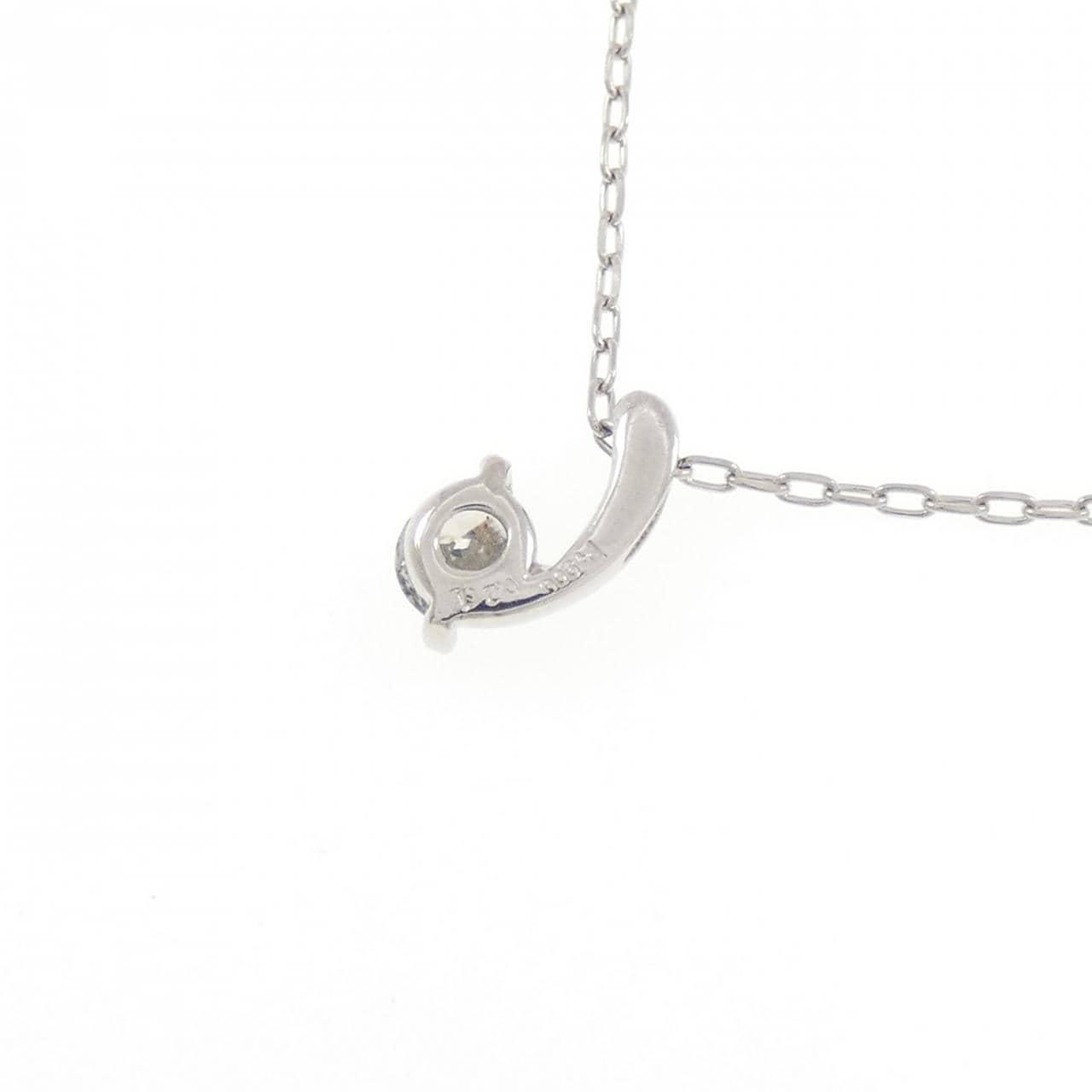 PT900/PT850 ダイヤモンド ネックレス 0.21CT