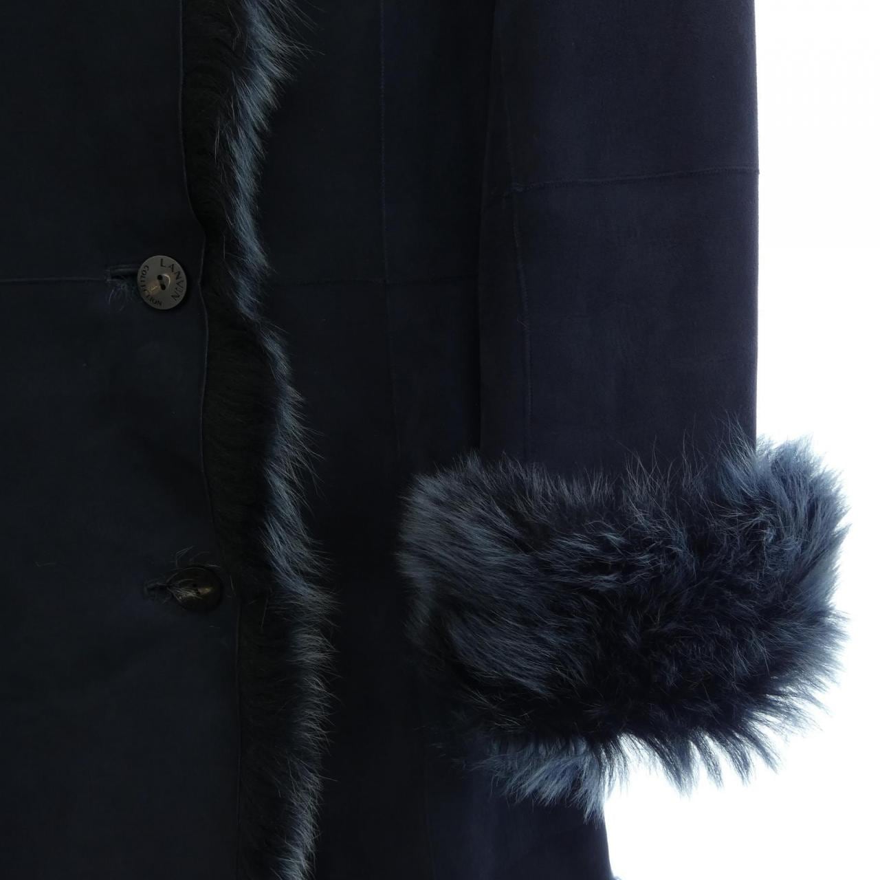 ランバン LANVIN ムートンコート