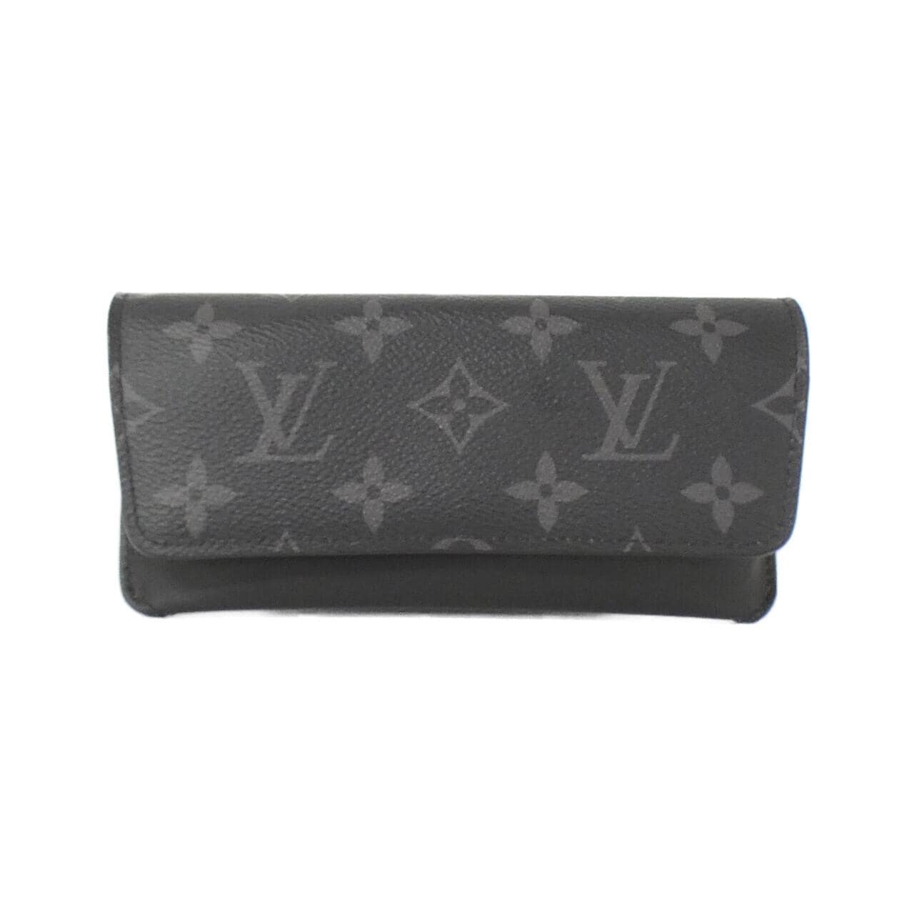 LOUIS VUITTON Monogram Eclipse Etui Lunette Woody GI0296 眼镜盒