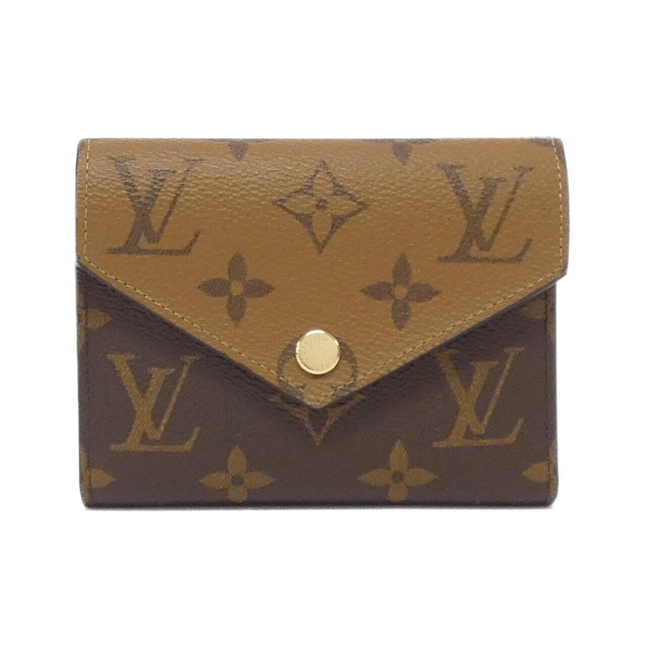 LOUIS VUITTON Monogram Reverse Portefeuille Victorine M81557 錢包