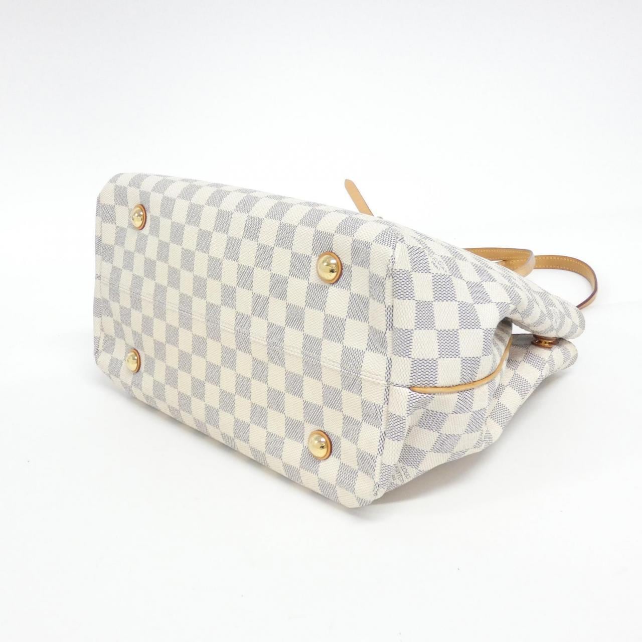 LOUIS VUITTON Damier Azur Hippo 中号包 N41375