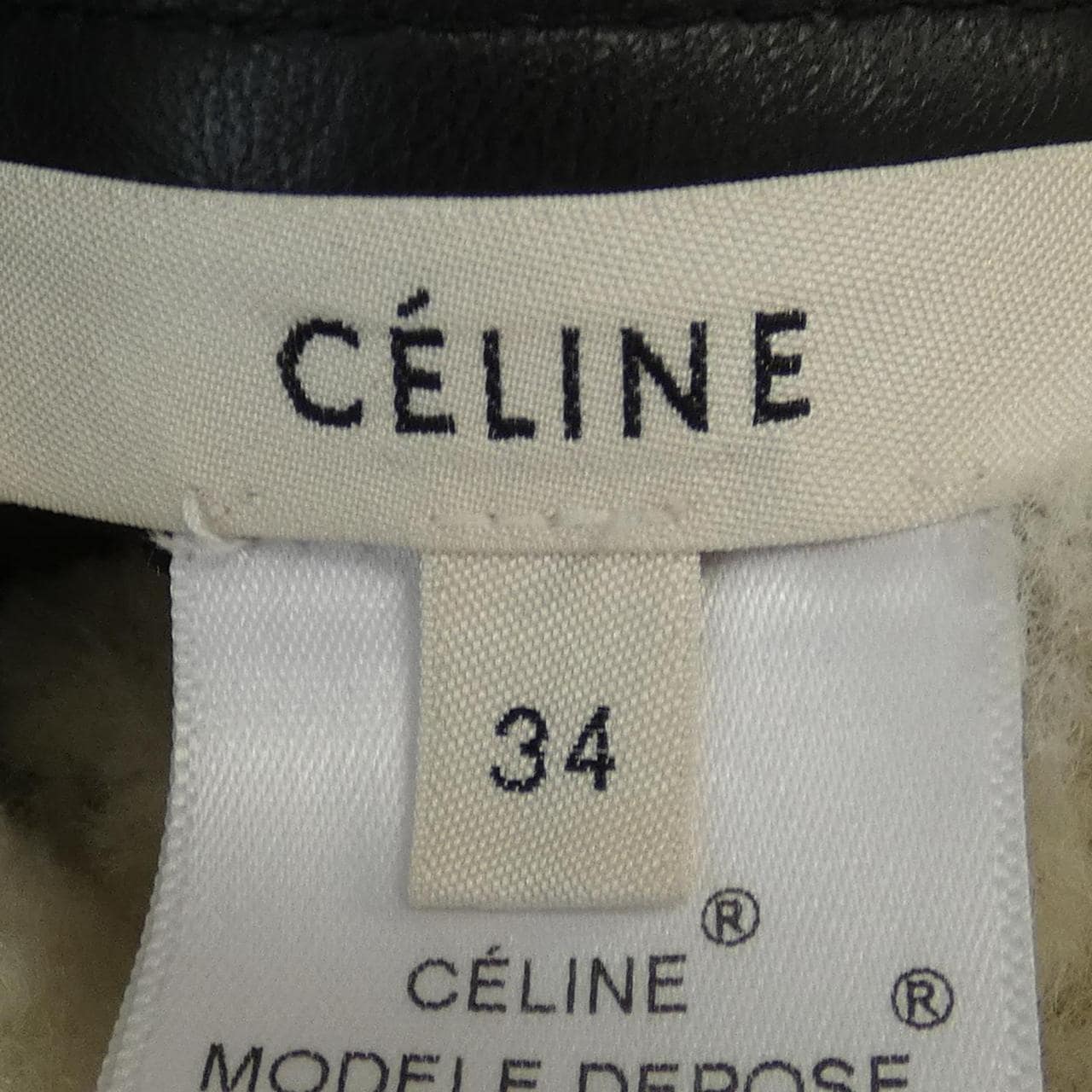 CELINE Celine mouton jacket