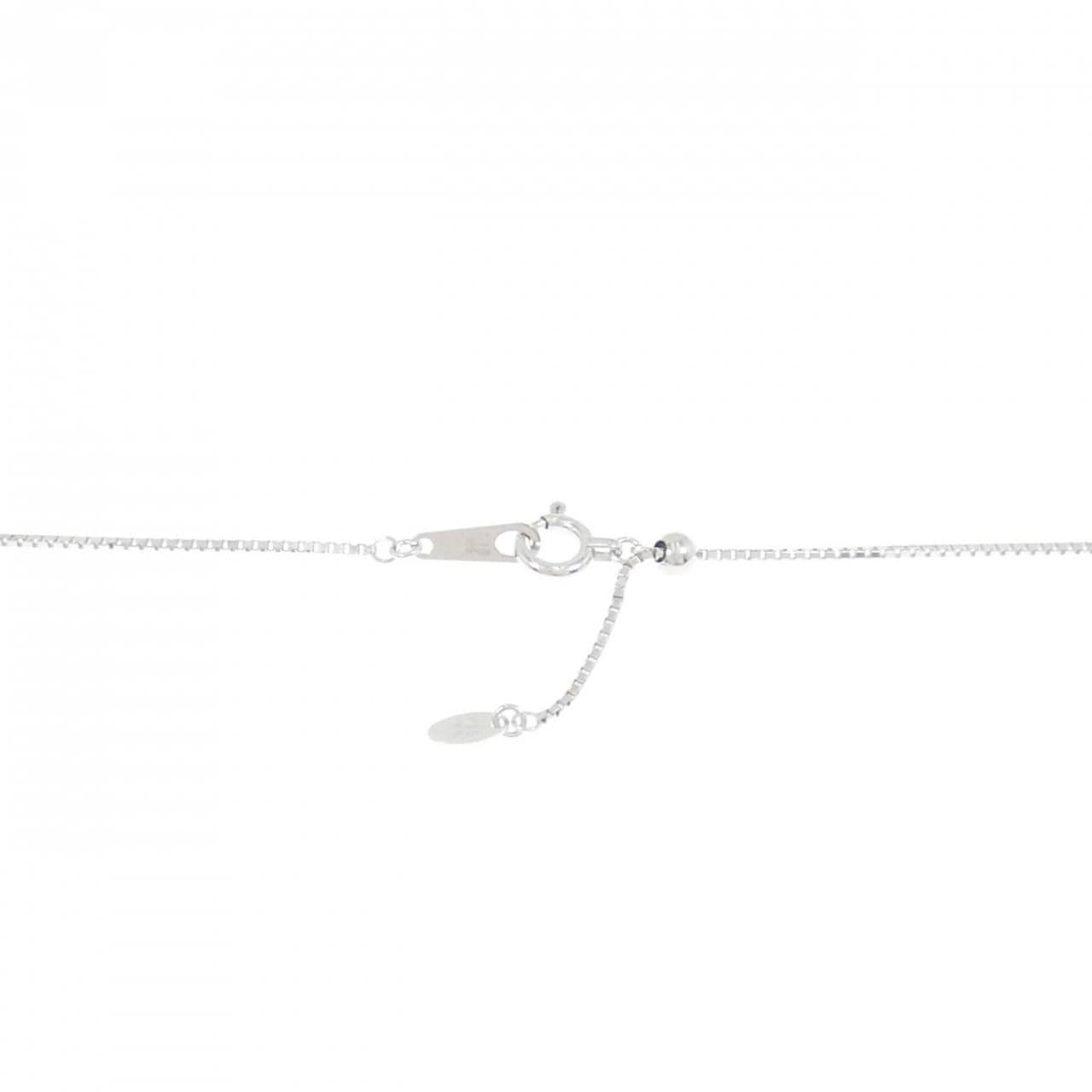 K18WG ダイヤモンド ネックレス 1.40CT