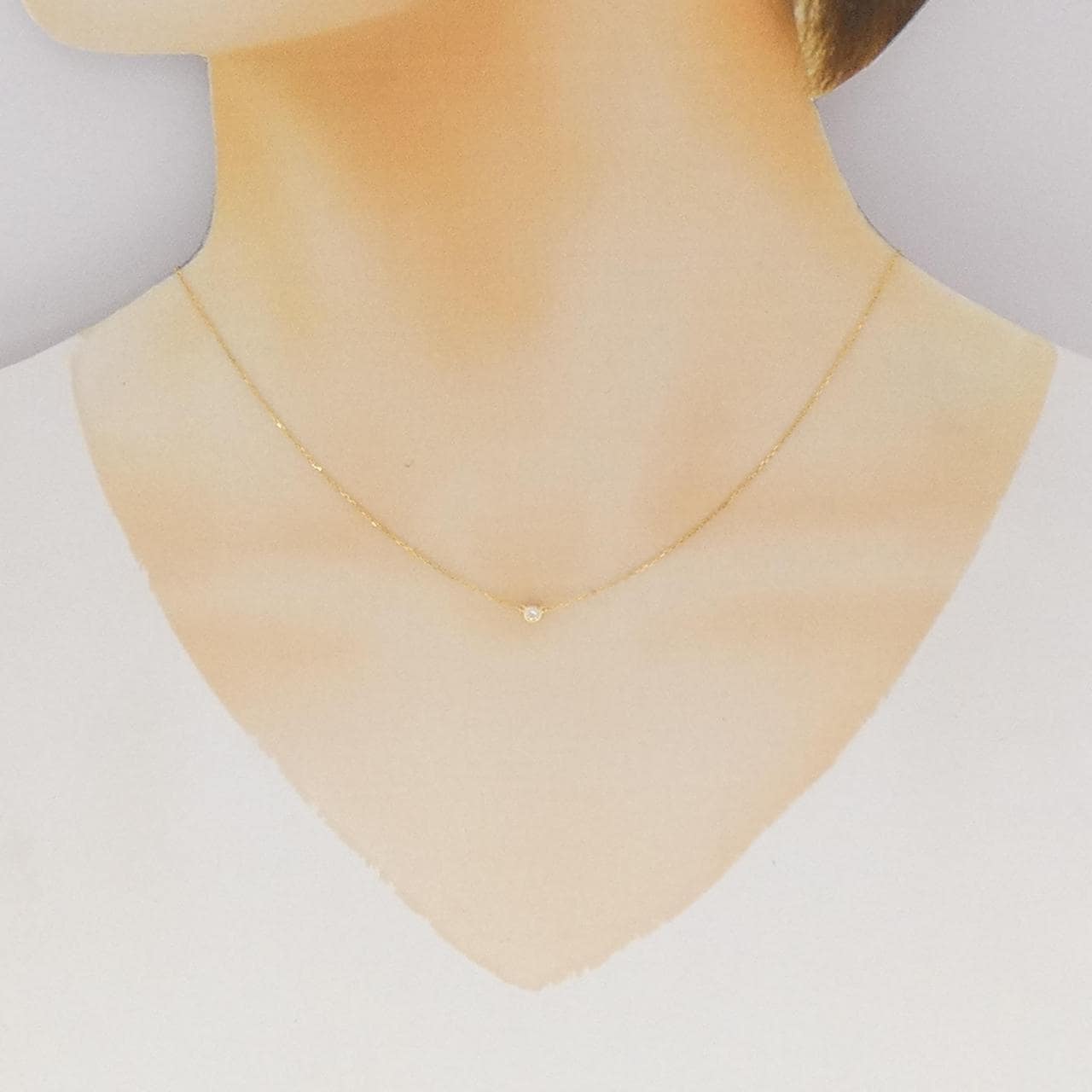 アーカー ヌーディ ネックレス 0.06CT