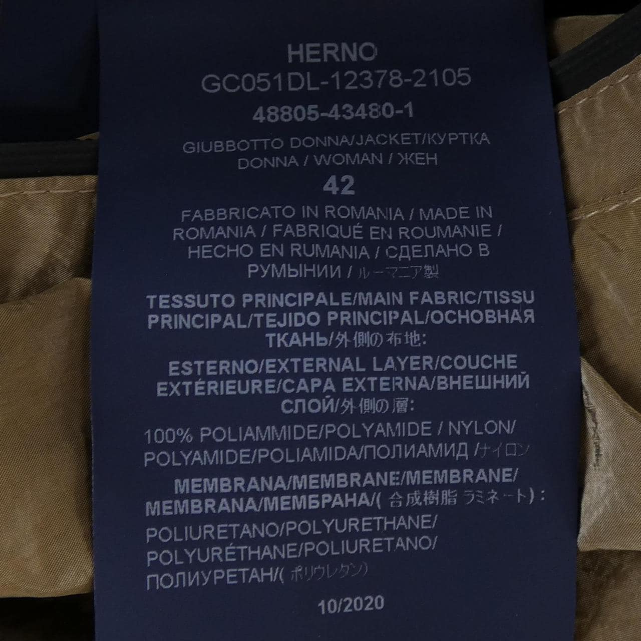 ヘルノ Herno GC051DL コート