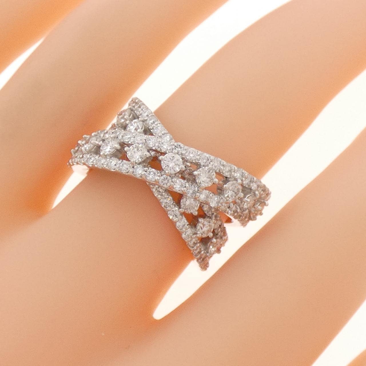 ポンテヴェキオ ダイヤモンド リング 1.88CT