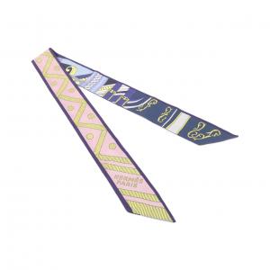 エルメス BALADE EN BERLINE ツイリー 062919S スカーフ