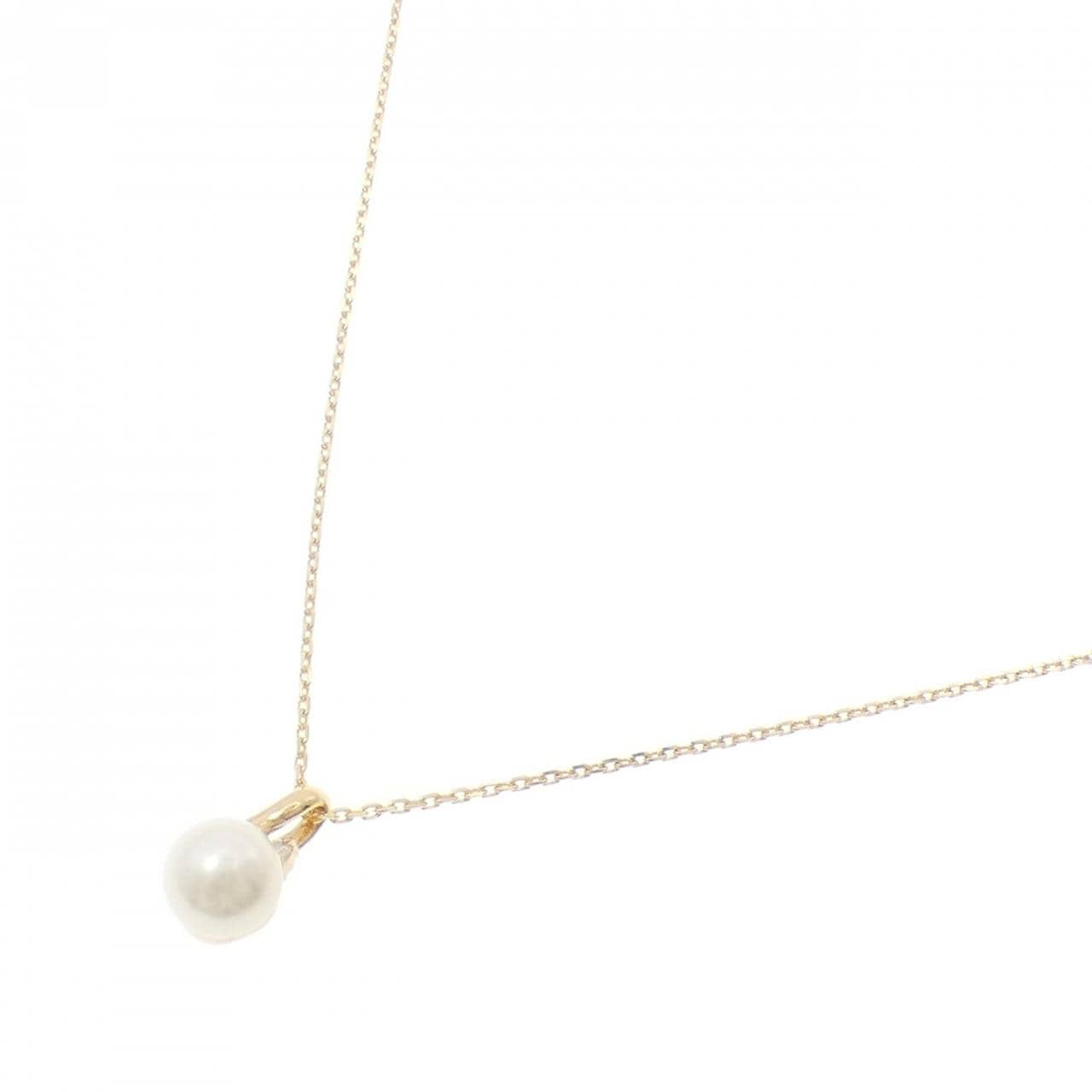 K18YG アコヤパール ネックレス 6.3mm