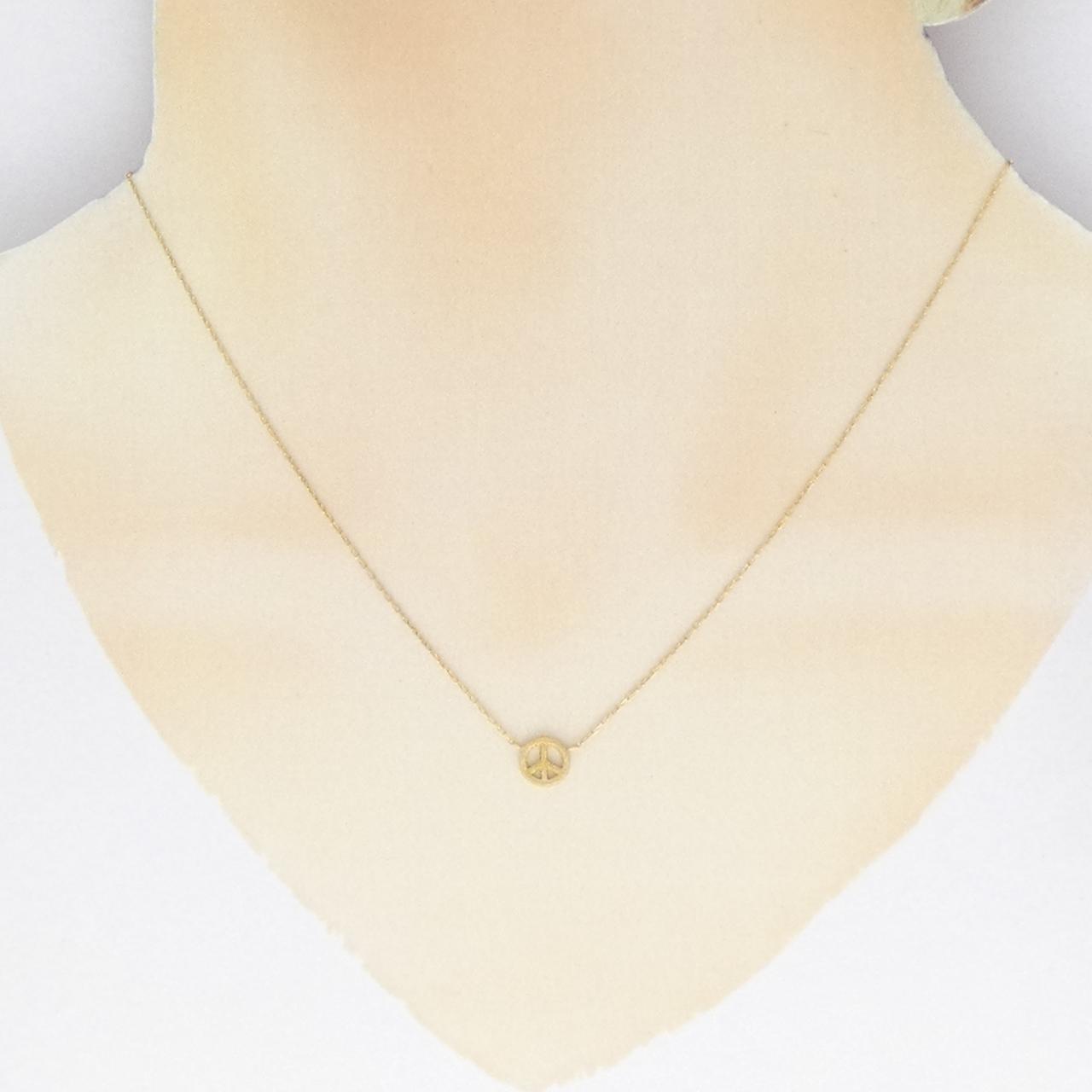 K18YG necklace