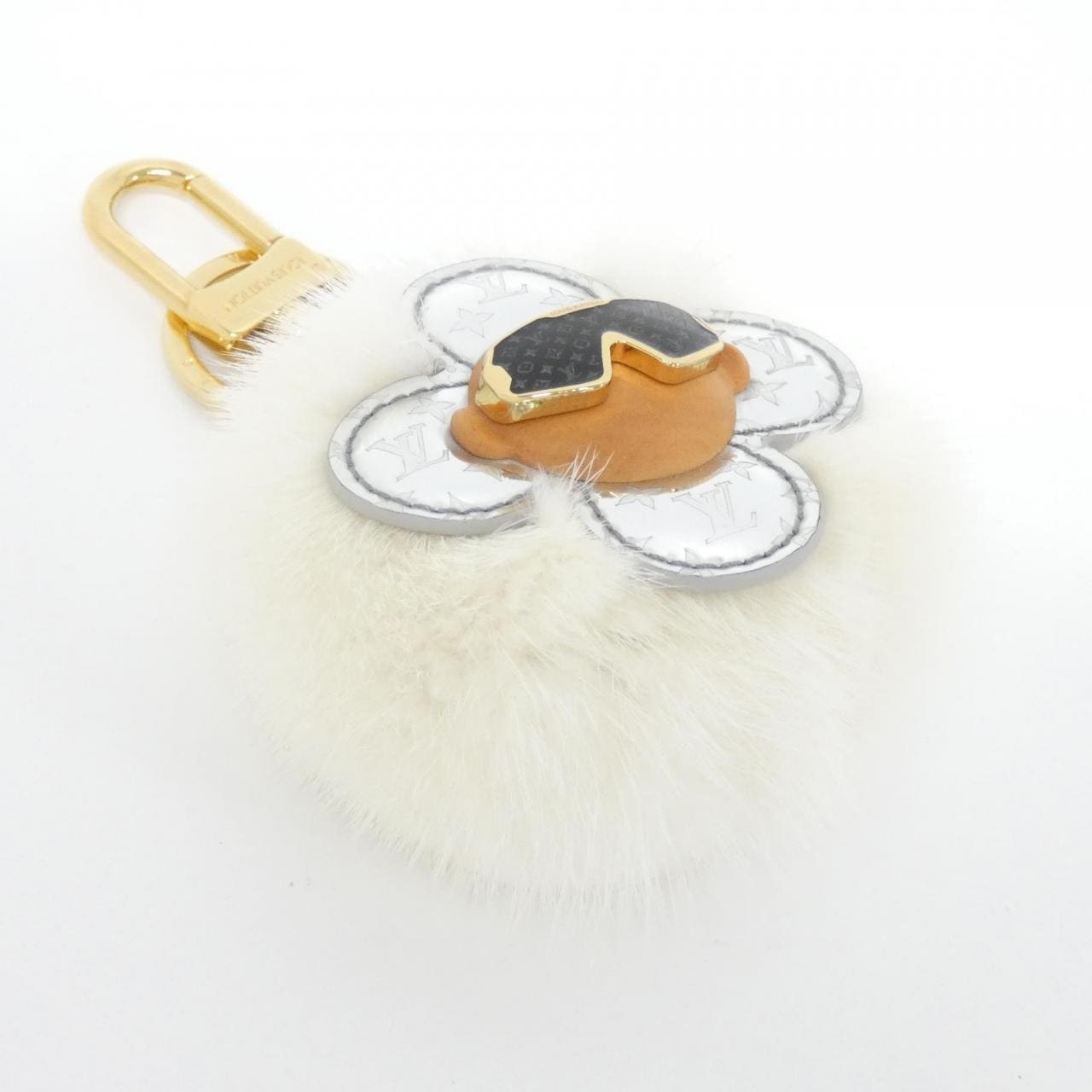 ルイヴィトン ポルト クレ スノー M00554 キーリング