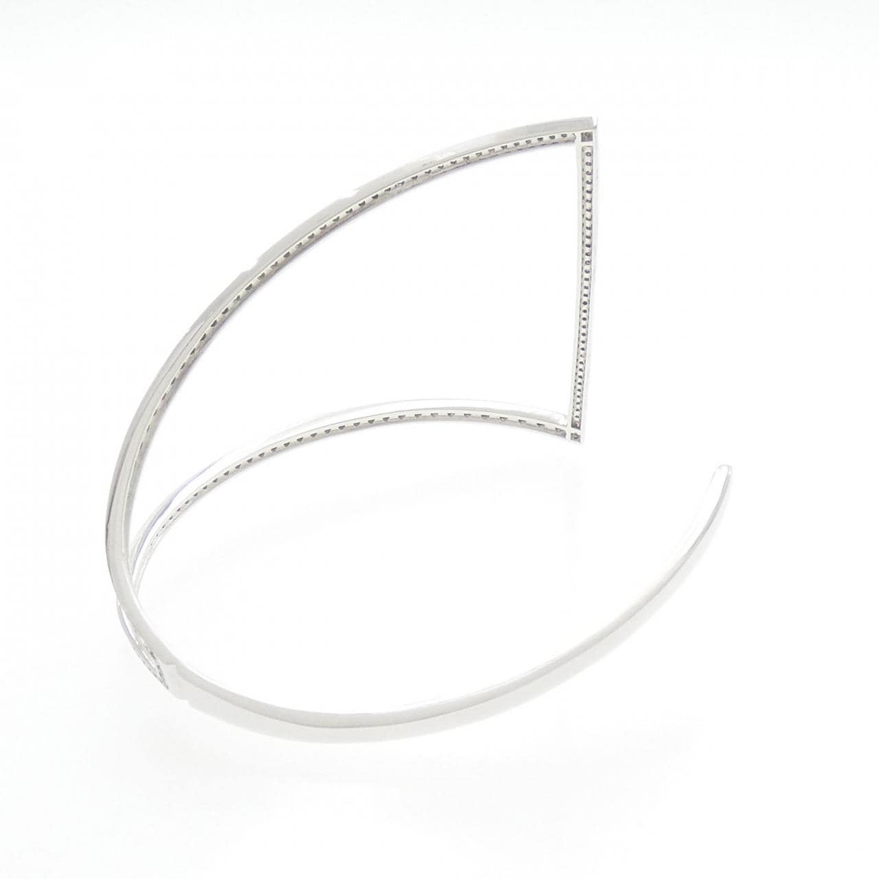 K18WG Diamond Bangle 1.76CT