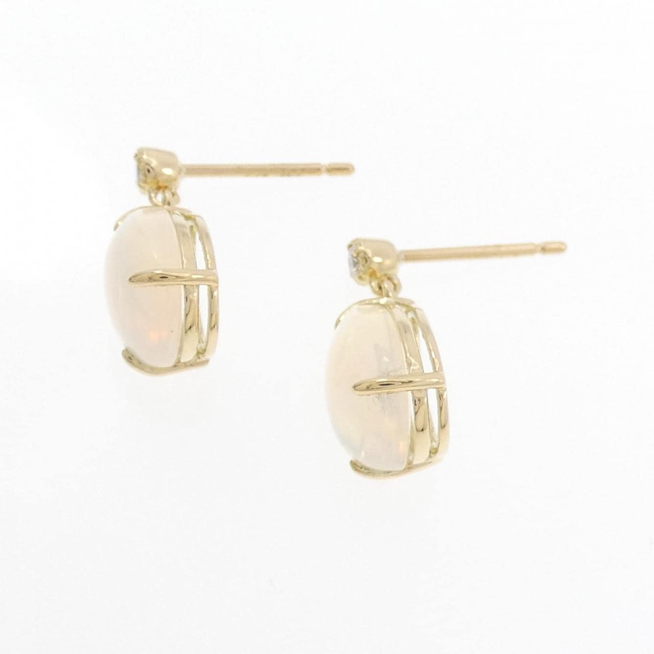 [BRAND NEW] K18YG OPAL Earrings 2.48CT