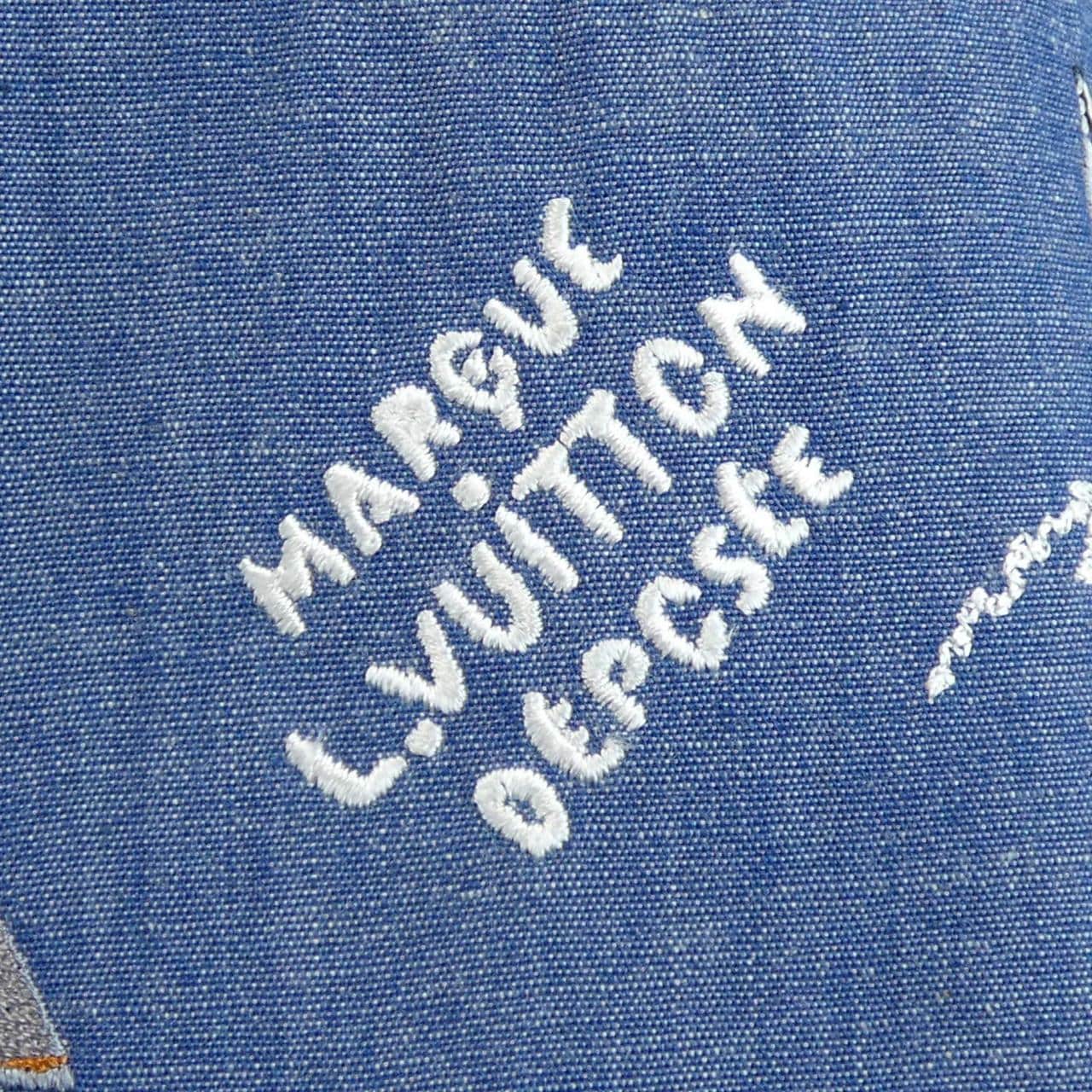 ルイヴィトン LOUIS VUITTON エンブロイダリー シャンブレー HTS18WWPI S／Sシャツ