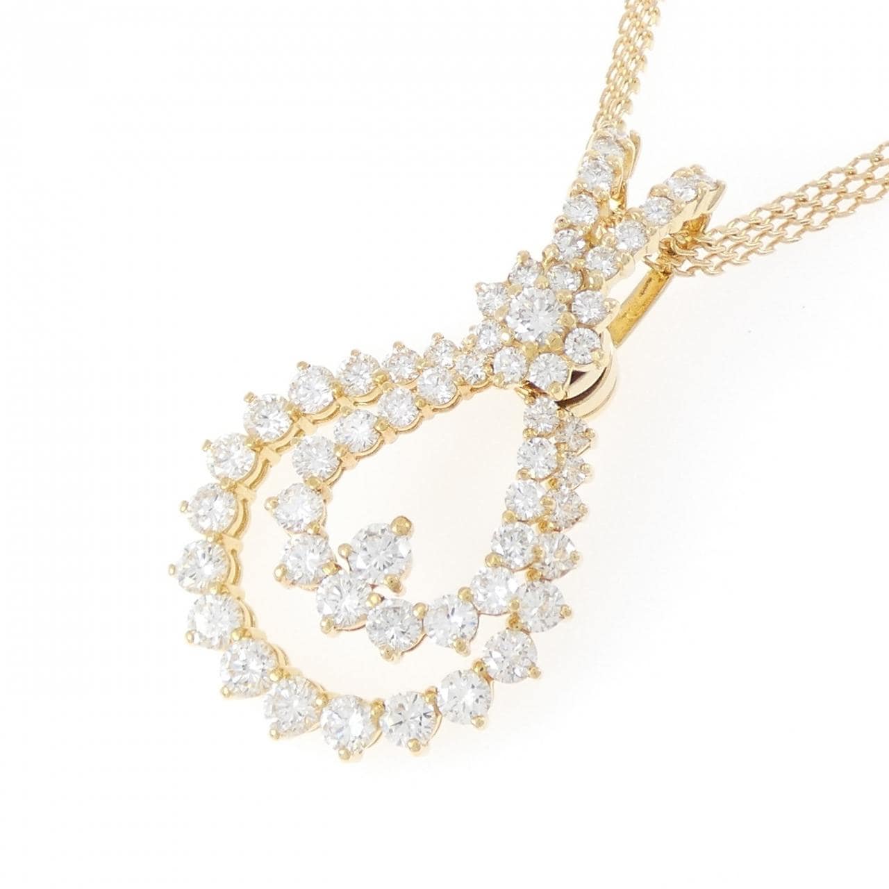 平和堂 ダイヤモンド ネックレス 3.89CT