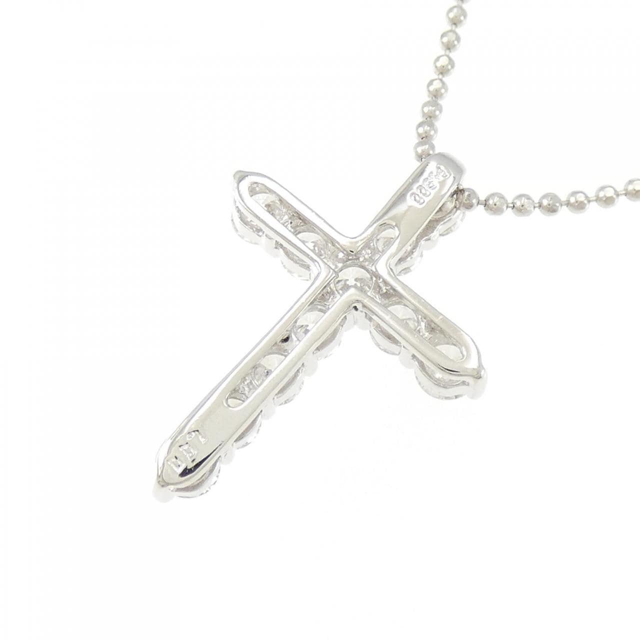 PT Cross Diamond Necklace 1.00CT