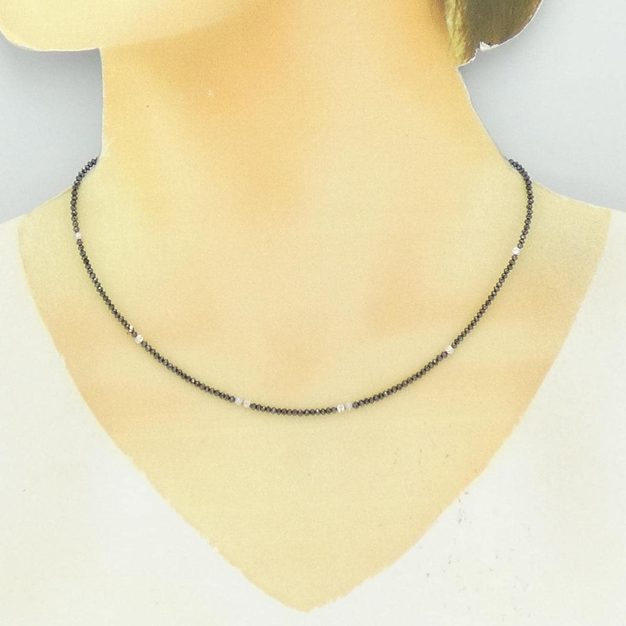 K18WG ダイヤモンド ネックレス 11.00CT