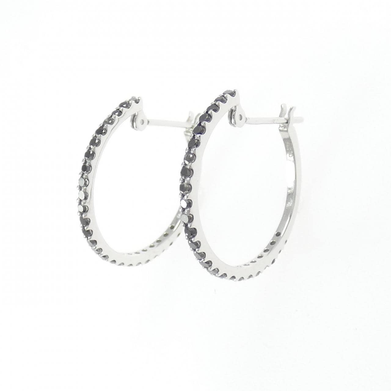 K18WG ダイヤモンド ピアス 0.50CT