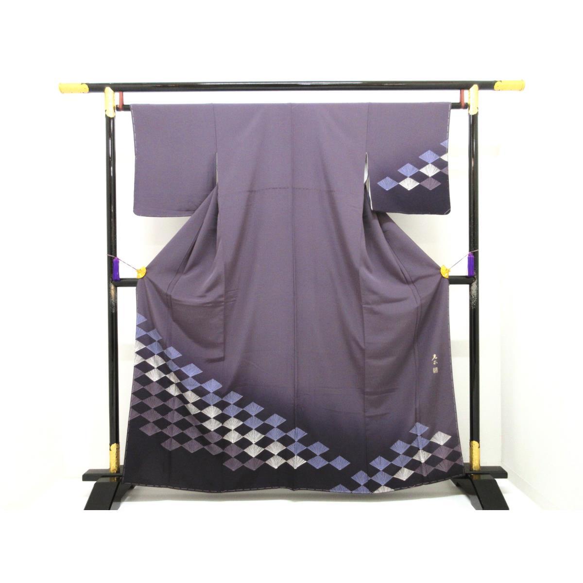 【未使用品】訪問着　和田光正　裄丈Ｓ寸