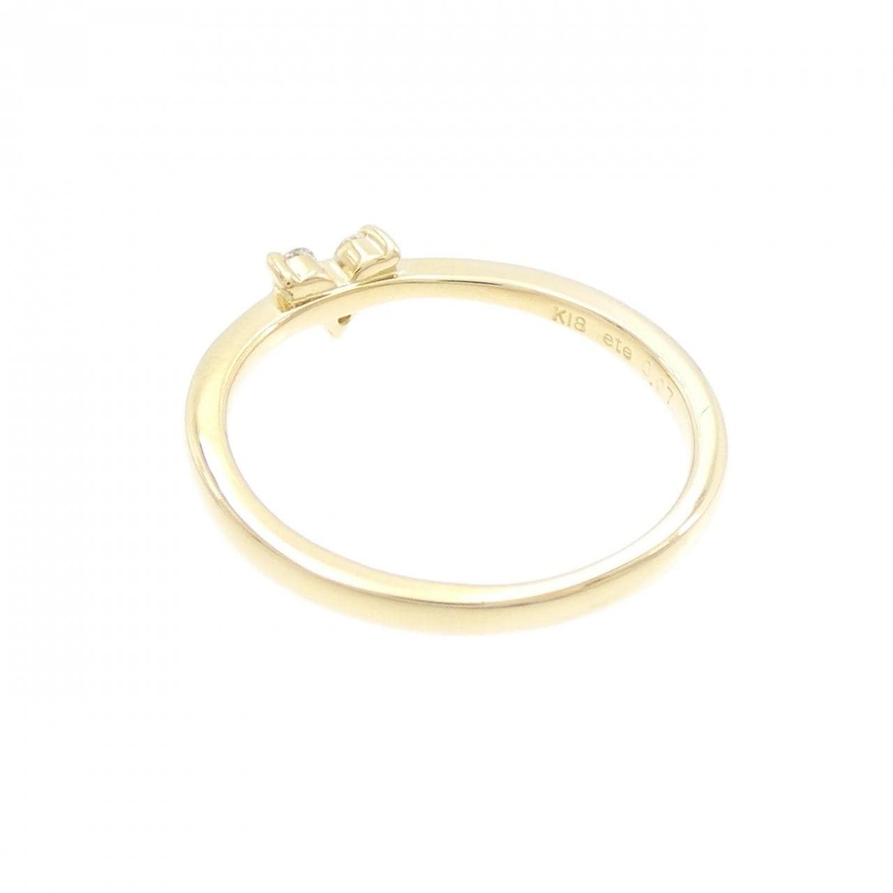 エテ ダイヤモンド リング 0.07CT