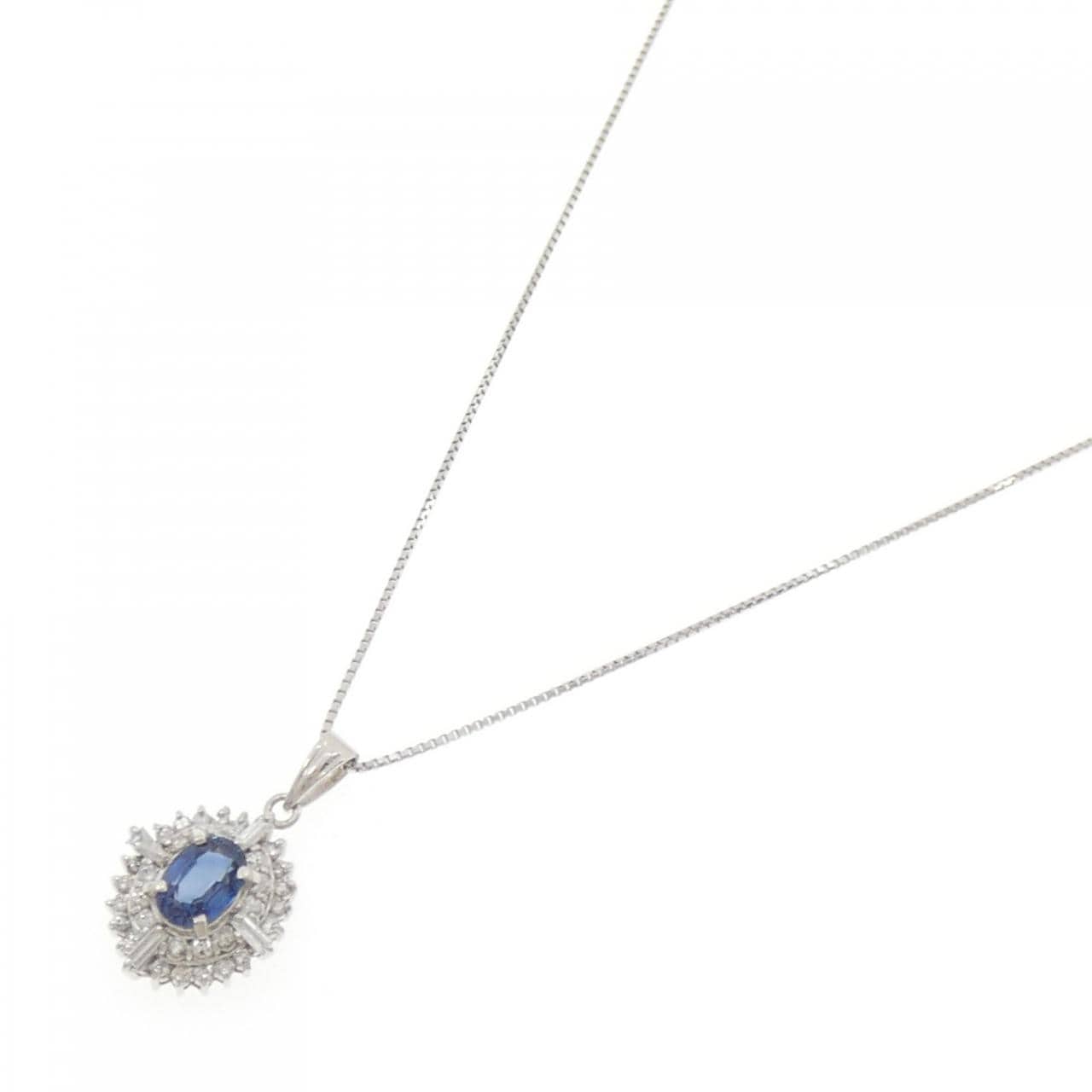 PT900/PT850 サファイヤ ネックレス 1.06CT