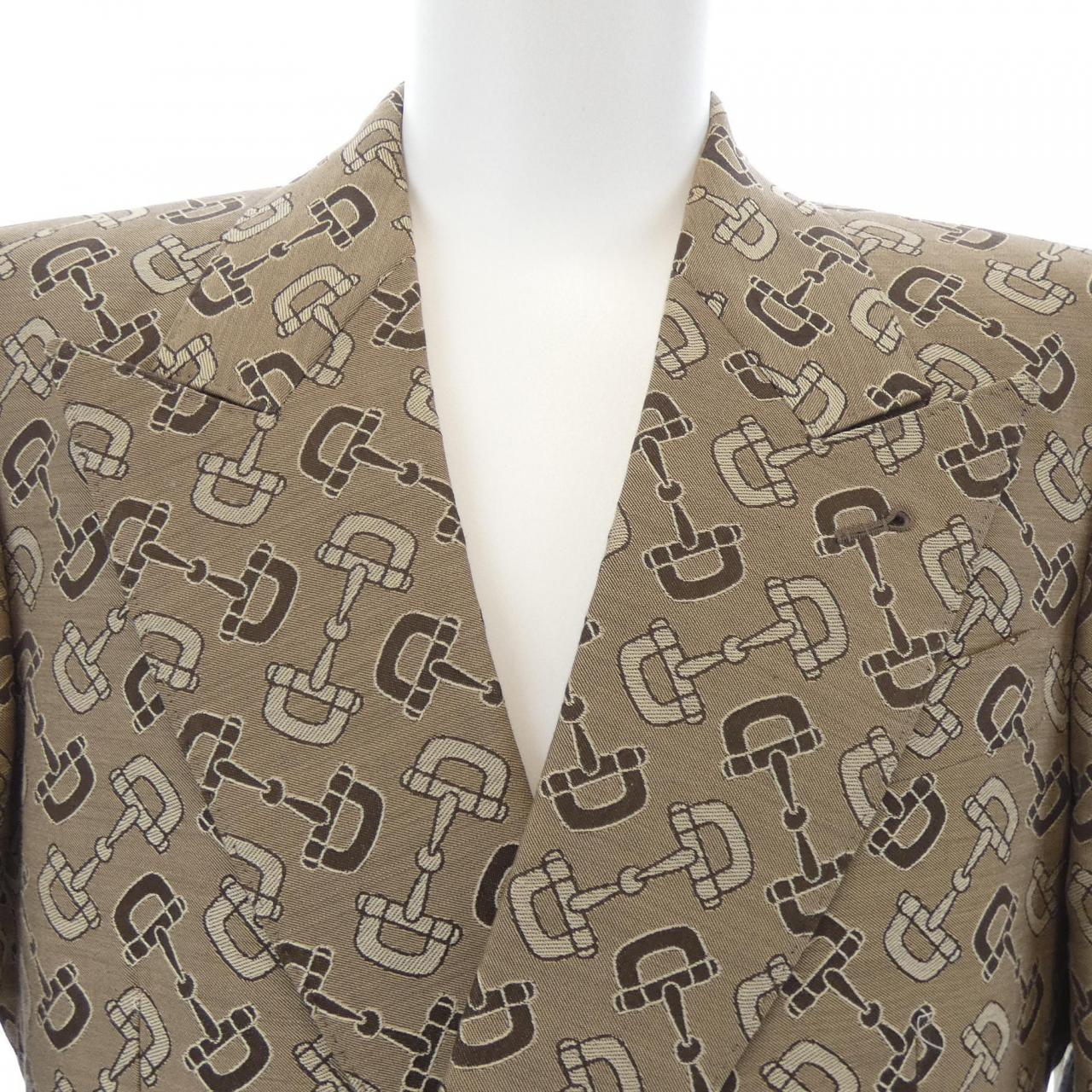 グッチ GUCCI マキシ ホースビット コットン ジャケット 705284 ZAKIV ジャケット