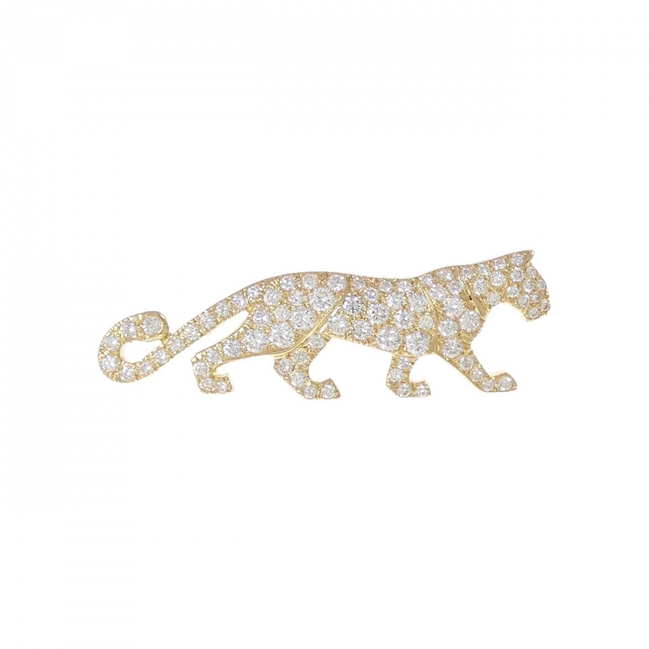 【ヴィンテージ】カルティエ マハンゴ ブローチ