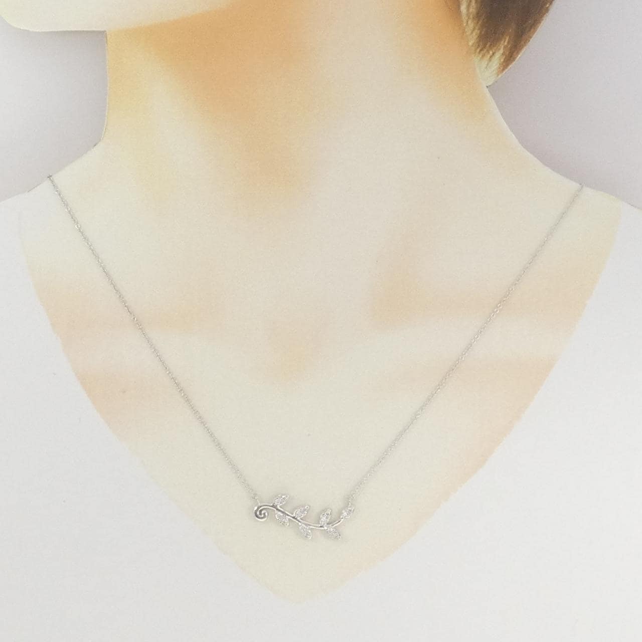 ティファニー オリーブリーフ ネックレス