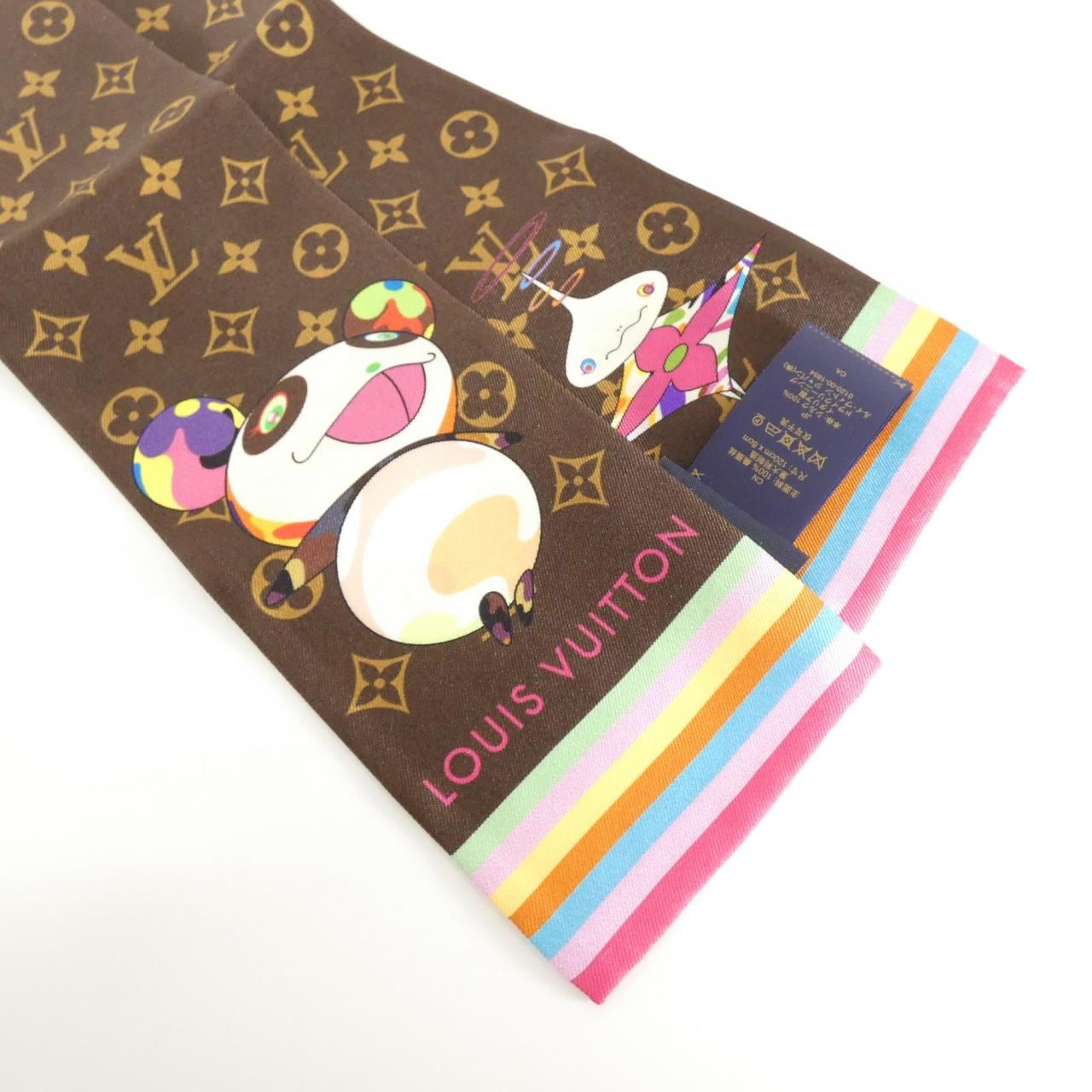 ルイヴィトン モノグラム(LV X TM) バンドー スーパーフラット M96083 スカーフ