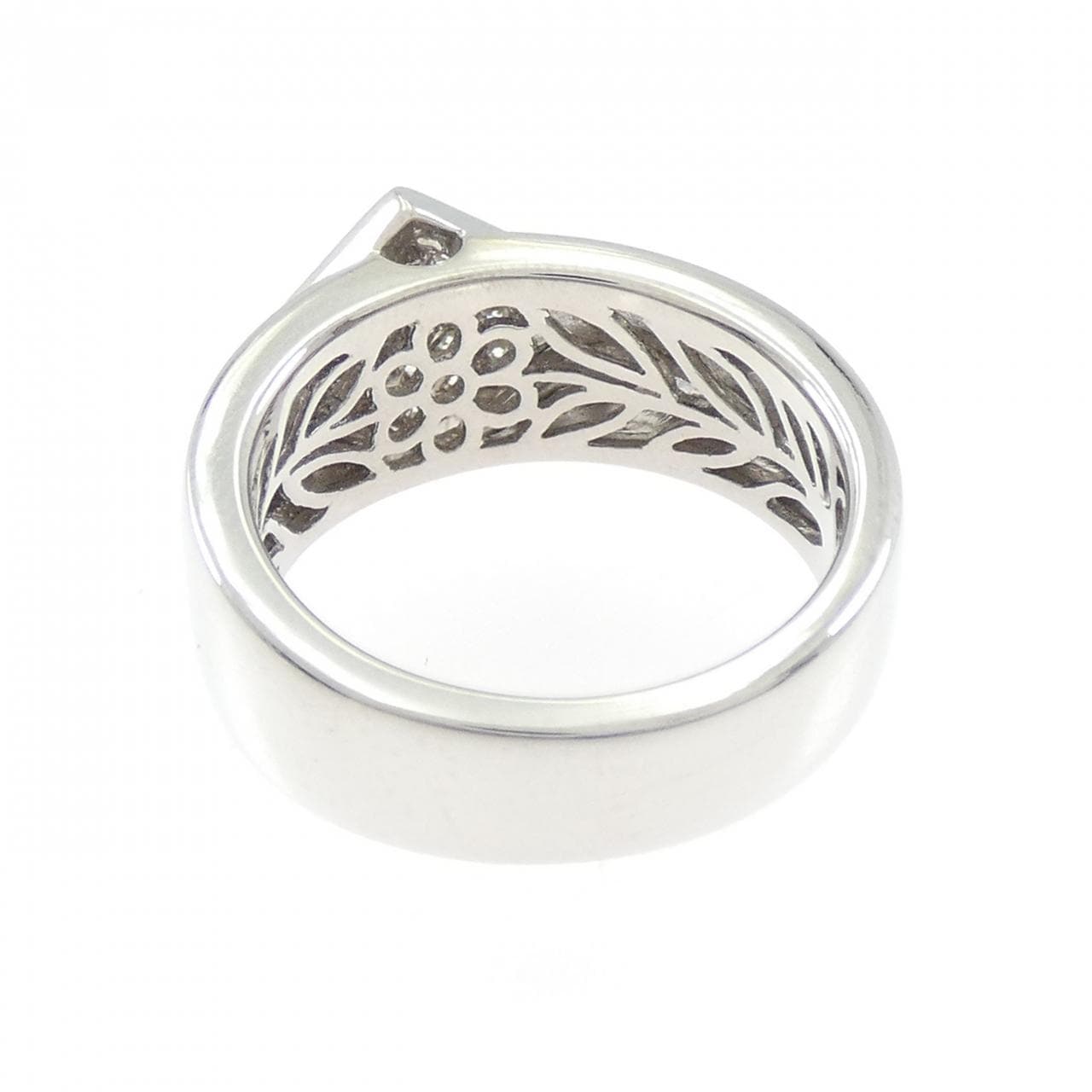 K18WG ダイヤモンド リング 0.33CT