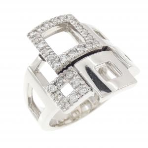 K18WG ダイヤモンド リング 0.23CT