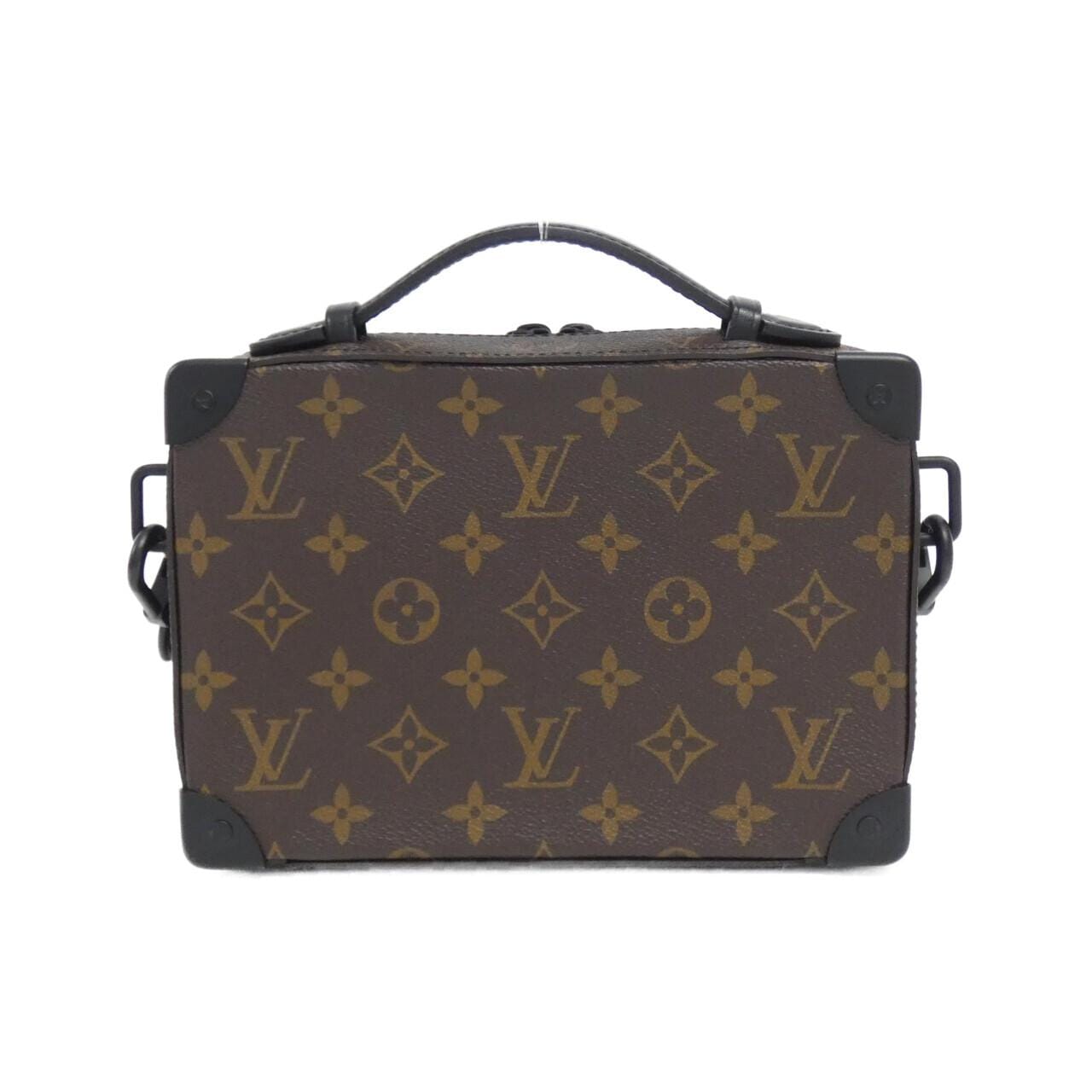 LOUIS VUITTON Monogram Macassar Handle Soft Trunk M45935 Shoulder Bag