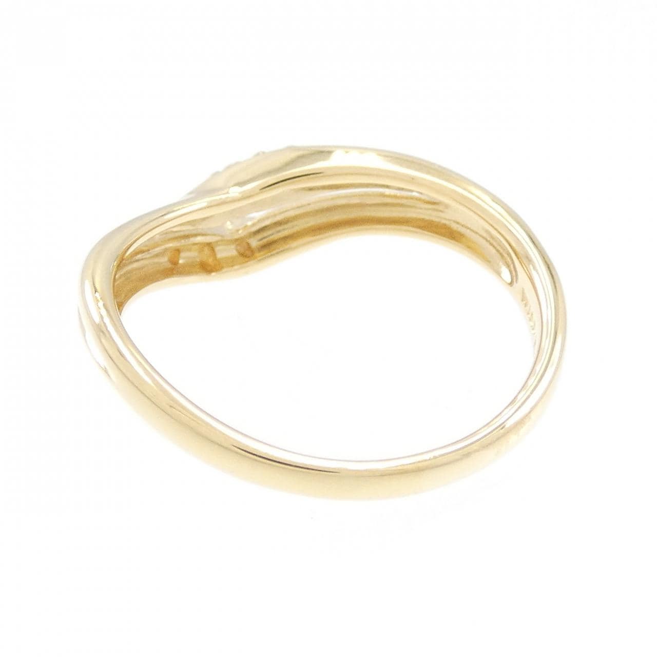 K18YG ダイヤモンド リング 0.05CT