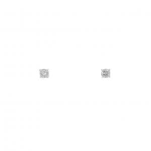 PT900 ダイヤモンド ピアス 0.10CT
