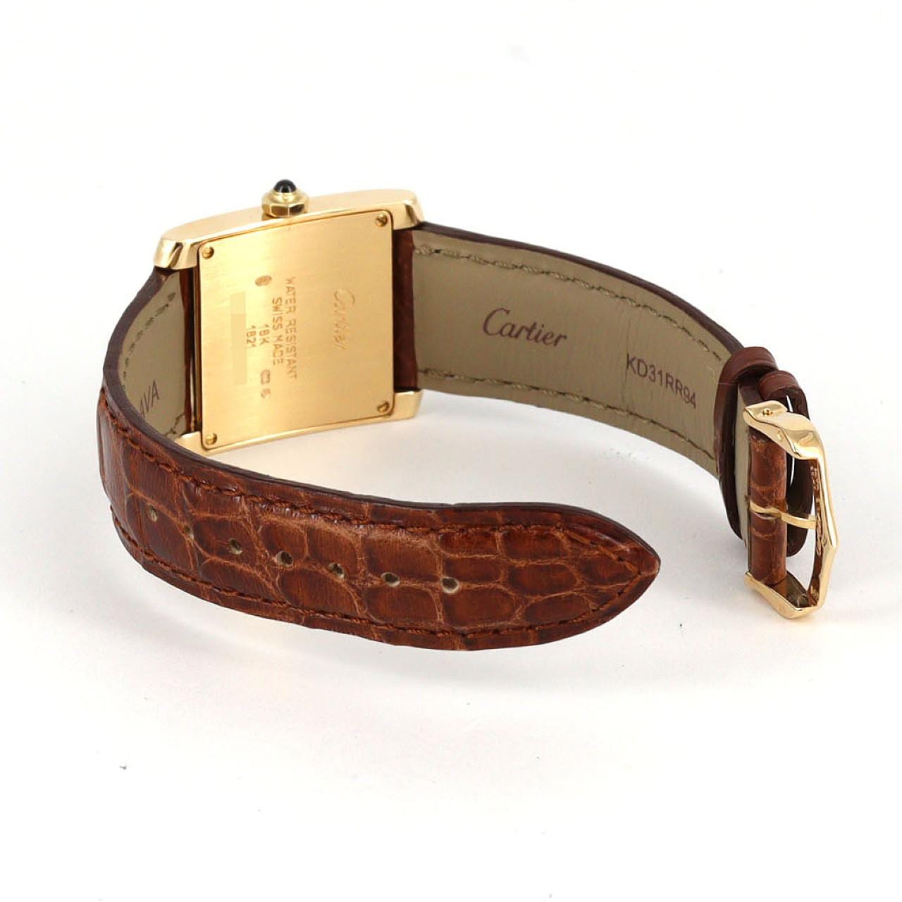 カルティエ タンクフランセーズMM YG W5000356 YG クォーツ