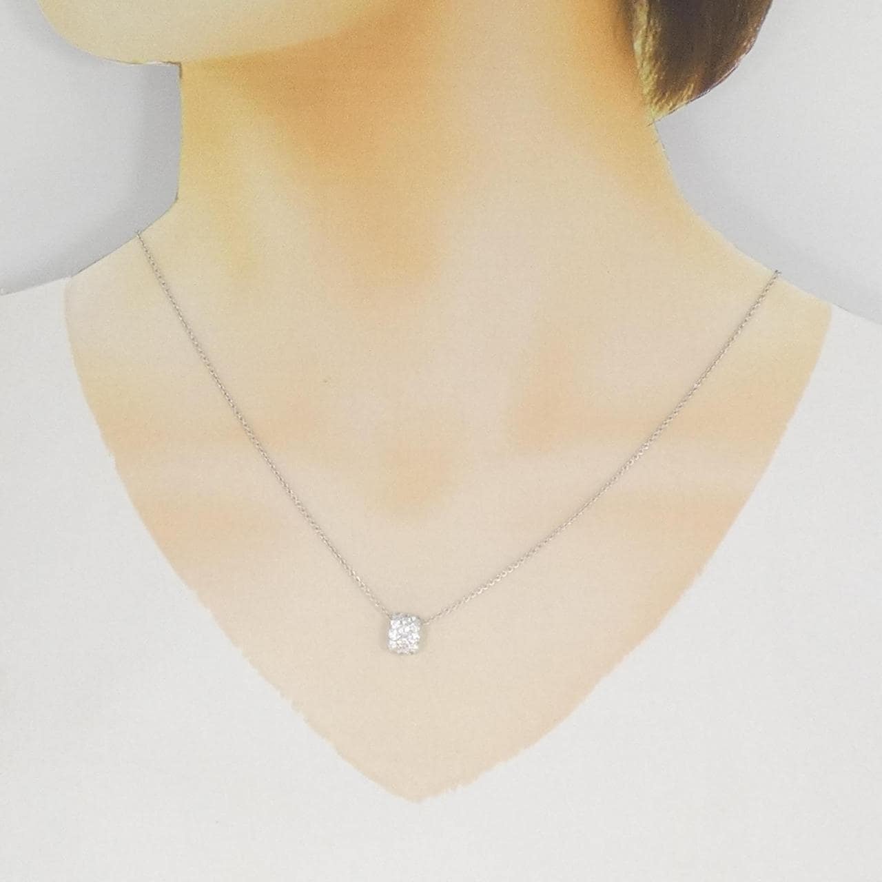 ミキモト ダイヤモンド ネックレス 0.72CT