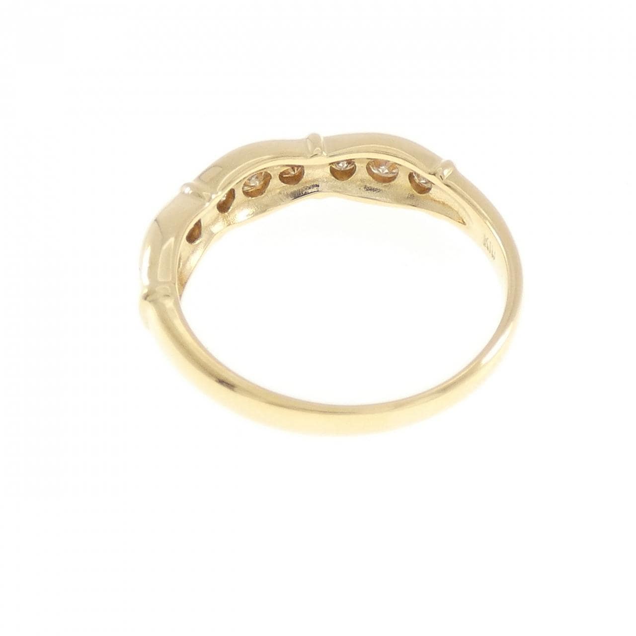K18YG ダイヤモンド リング 0.50CT