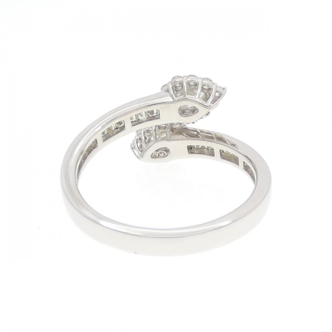 【新品】PT900 ダイヤモンド リング 0.80CT