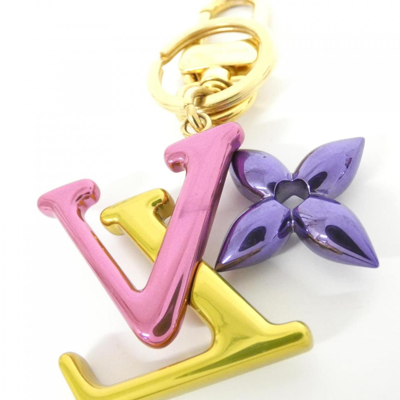 ルイヴィトン ポルト クレ LVニューウェーブ M63740 キーリング