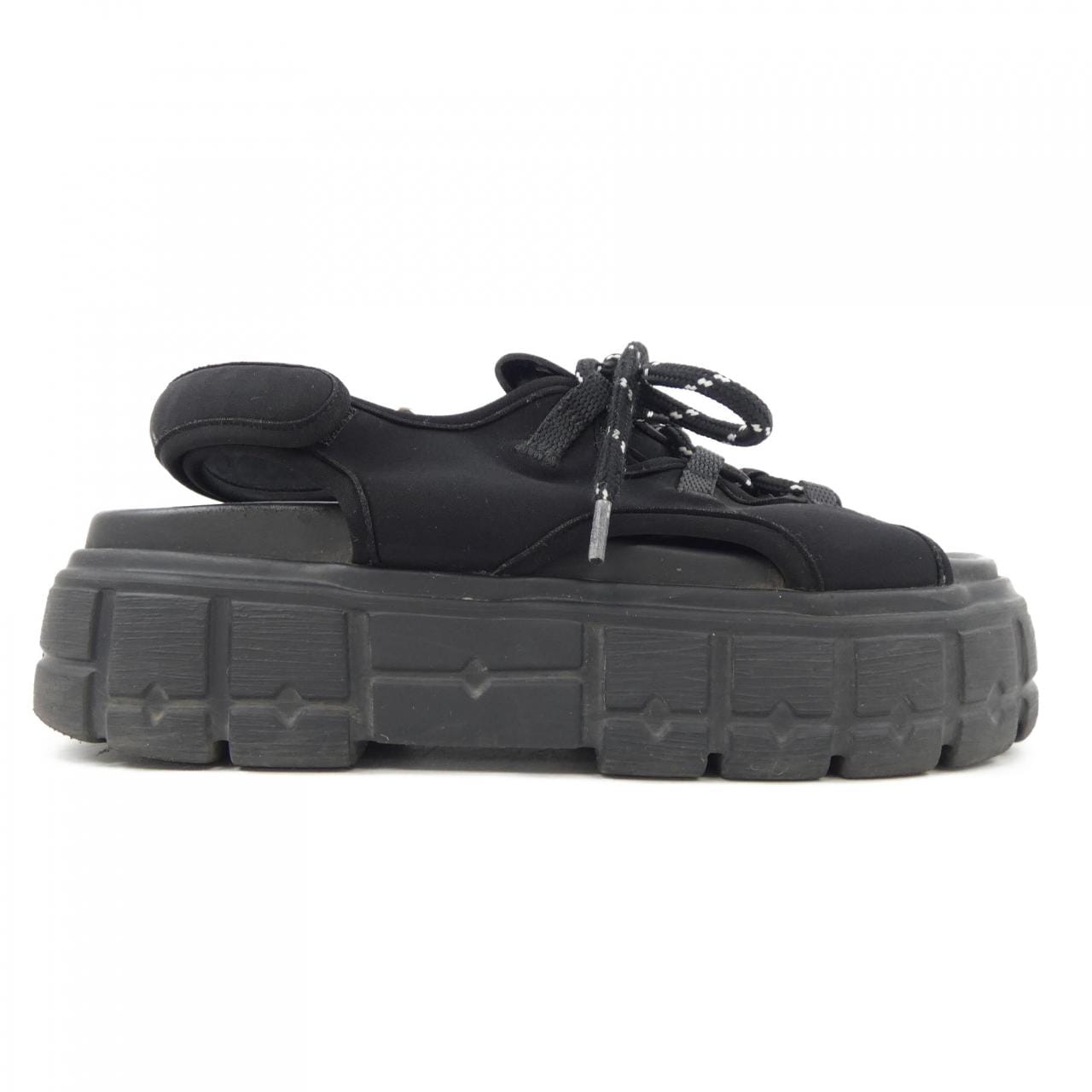 ミュウミュウ MIU MIU チャンキーネオプレン MIU MIU ロゴ 5X418E サンダル