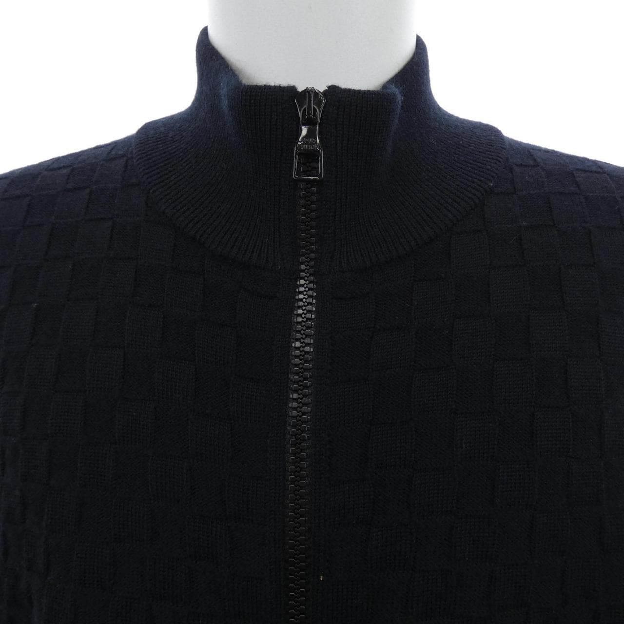 ルイヴィトン LOUIS VUITTON LVSEダミエシグネチャージップスルーカーディガン HJN41WVOR カーディガン