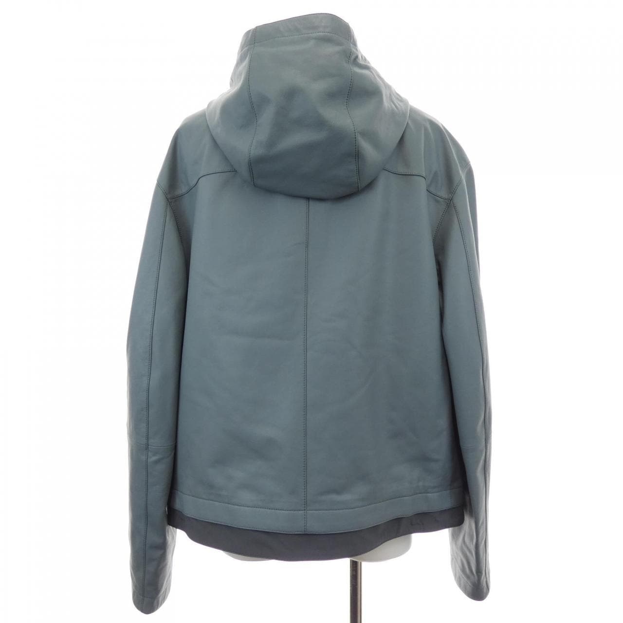 HERMES 553020HA Leather Jacket