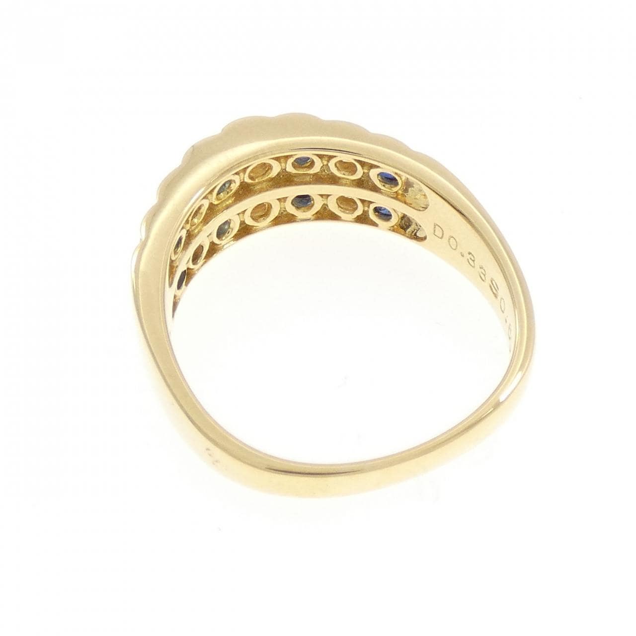 ミキモト サファイヤ リング 0.60CT