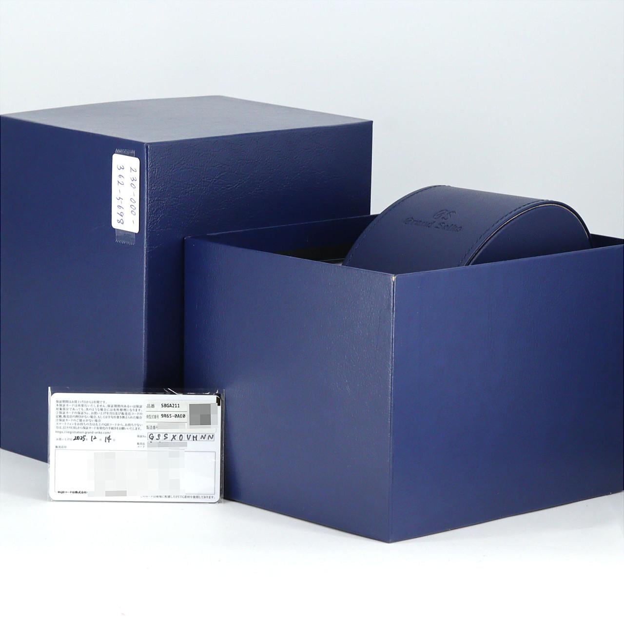 セイコー グランドセイコー･ヘリテージコレクション･スプリングドライブ TI 9R65-0AE0/SBGA211 TI 自動巻