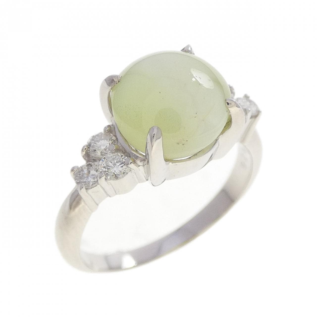 PT900 クリソベリルキャッツアイ リング 4.55CT